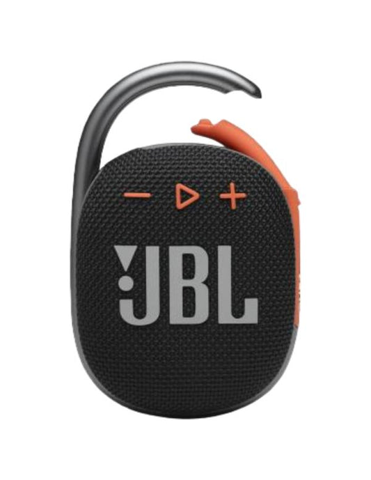 PARLANTE JBL CLIP 4 BLUETOOTH ULTRA PORTABLE WATERPROOF BLACK/ORANGE