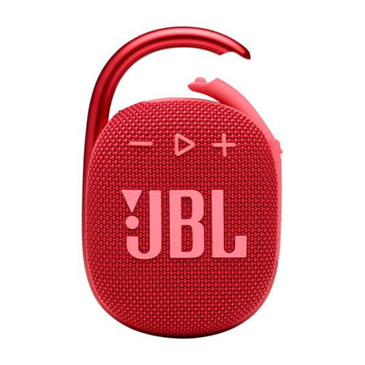 PARLANTE JBL CLIP 4 BLUETOOTH ULTRA PORTABLE WATERPROOF RED