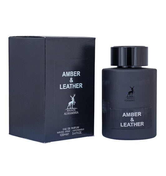 MAISON ALHAMBRA AMBER & LEATHER 100ML - MAISON ALHAMBRA