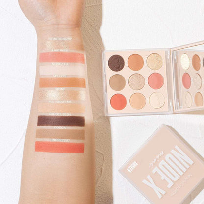 PALETA DE SOMBRAS NUDE X MINI UNSEEN BEAUTY CREATIONS