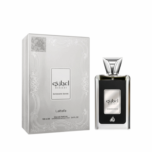 EJAAZI SILVER INTENSE UNISEX EDP 100ML - LATTAFA